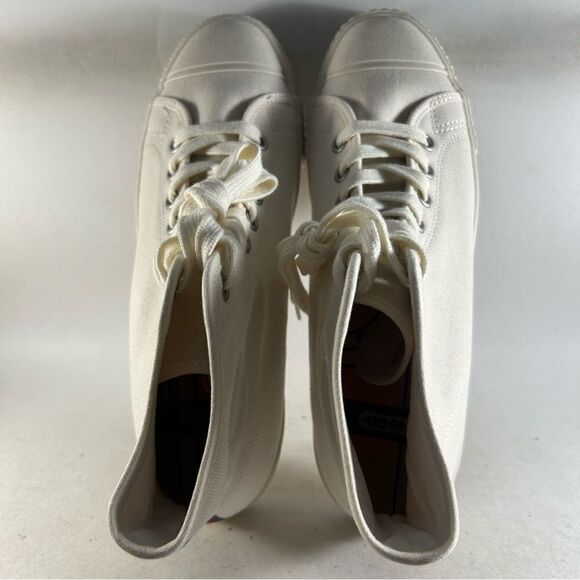 NEW Hood Rocket 66 HC Shoes Lace Up Sneakers White Size Women’s 8 Men’s 6 - Picture 3 of 9